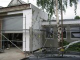 Prestavba dielní na objekt záchrannej služby